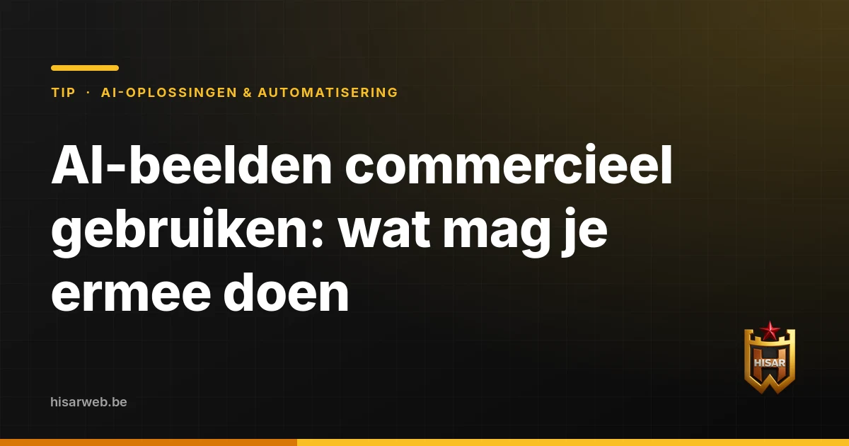 AI-beelden commercieel gebruiken: wat mag je ermee doen