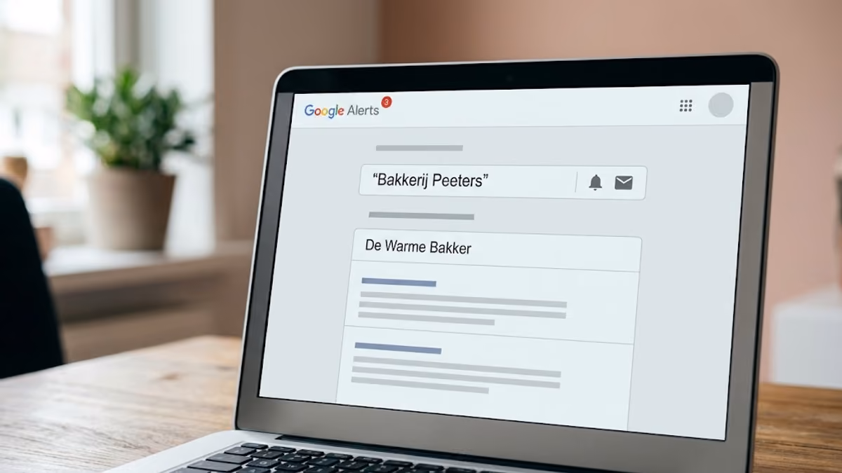 Google Alerts instellen: volg je merknaam en concurrenten gratis