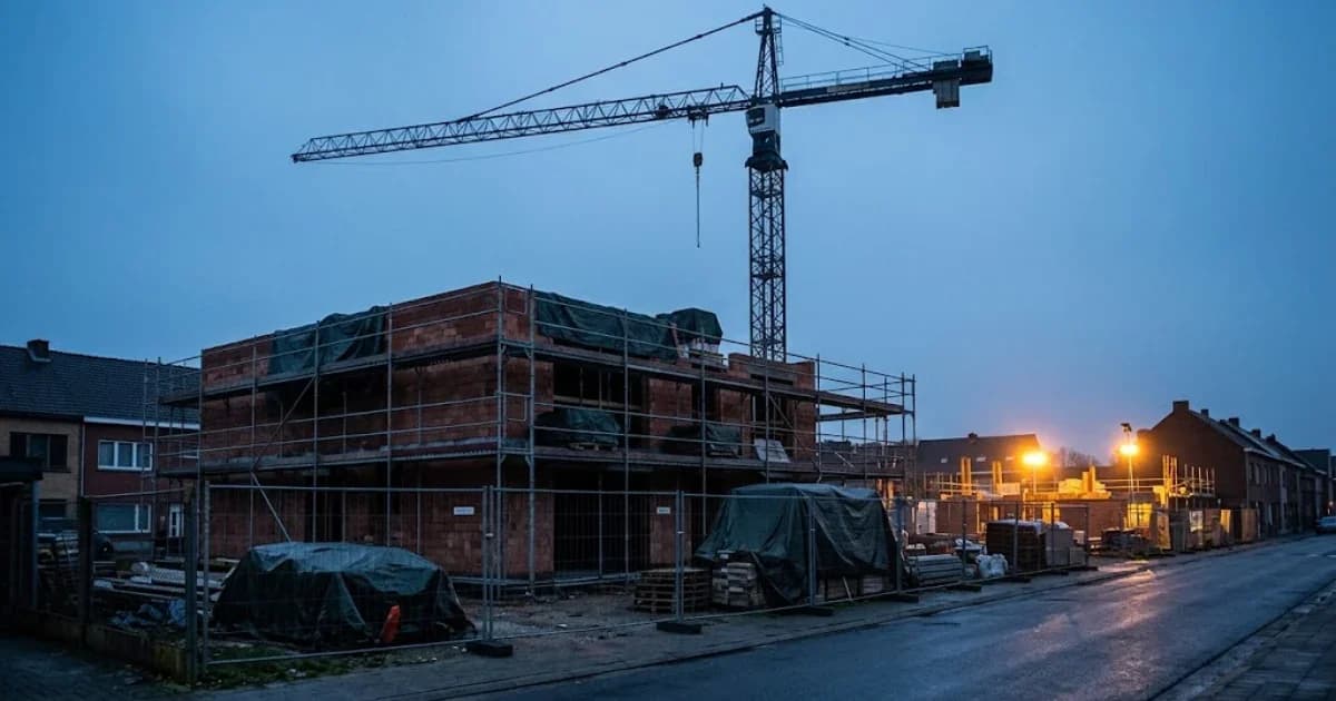 Belgische bouwsector verliest netto 1.725 bedrijven in eerste jaarhelft