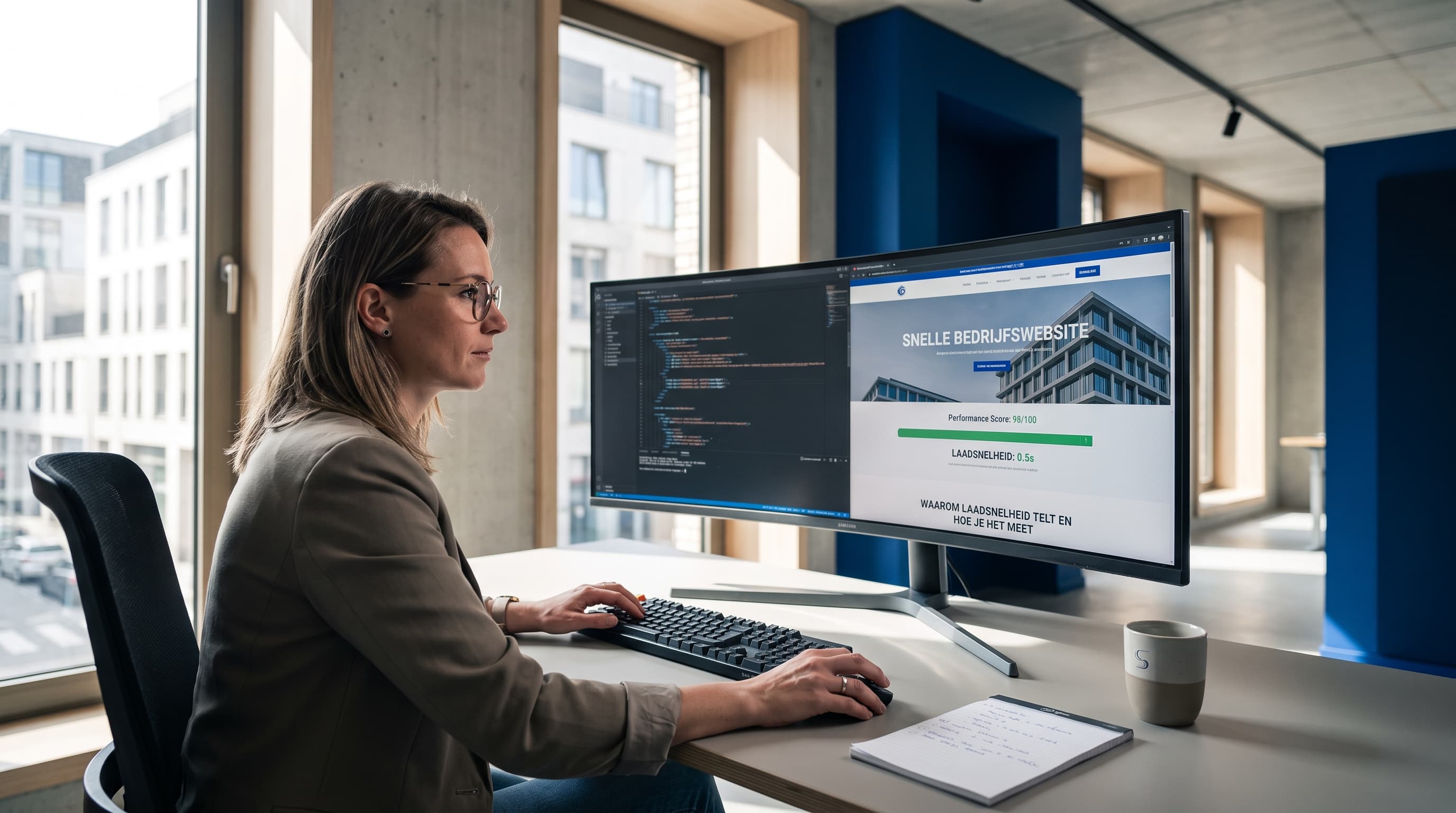 Snelle bedrijfswebsite: waarom laadsnelheid telt en hoe je het meet