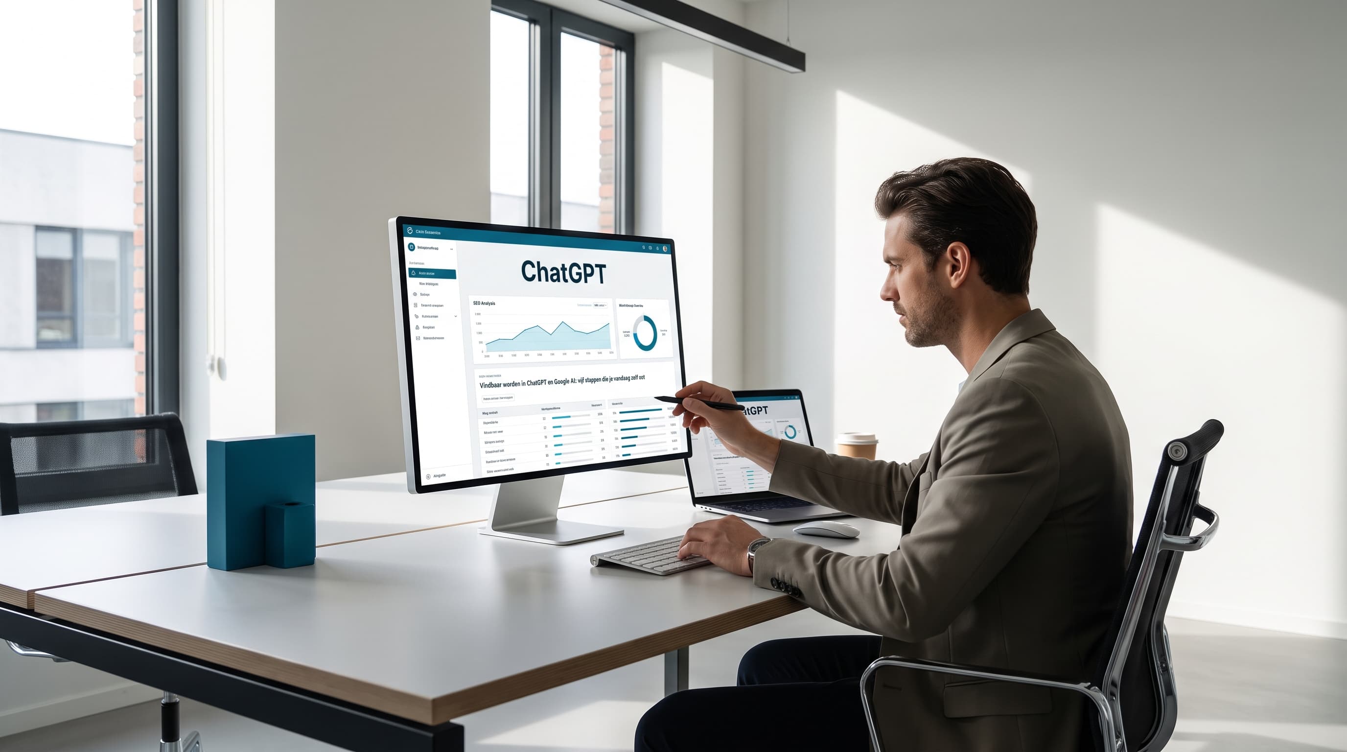 Vindbaar worden in ChatGPT en Google AI: vijf stappen die je vandaag zelf zet